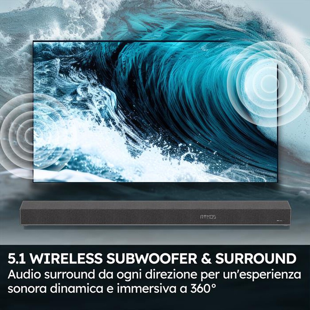Immagine del prodotto HAIER - Home cinema HSD512S6 5.1-Nero, Grigio