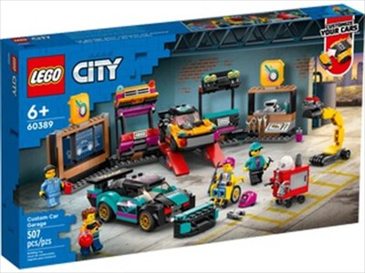 LEGO - CITY GARAGE AUTO PERSONALIZZATO - 60389
