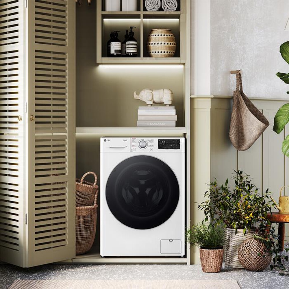 Immagine del prodotto LG - Lavatrice AI DD R9 F4R9009TPWC 9kg Classe A-Bianca