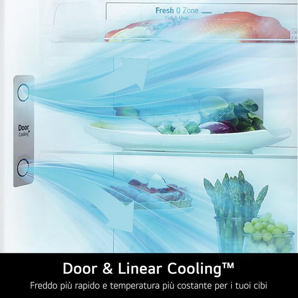 Immagine del prodotto LG - Frigorifero 2 porte GTB744BMBED Classe E 509L-Nero