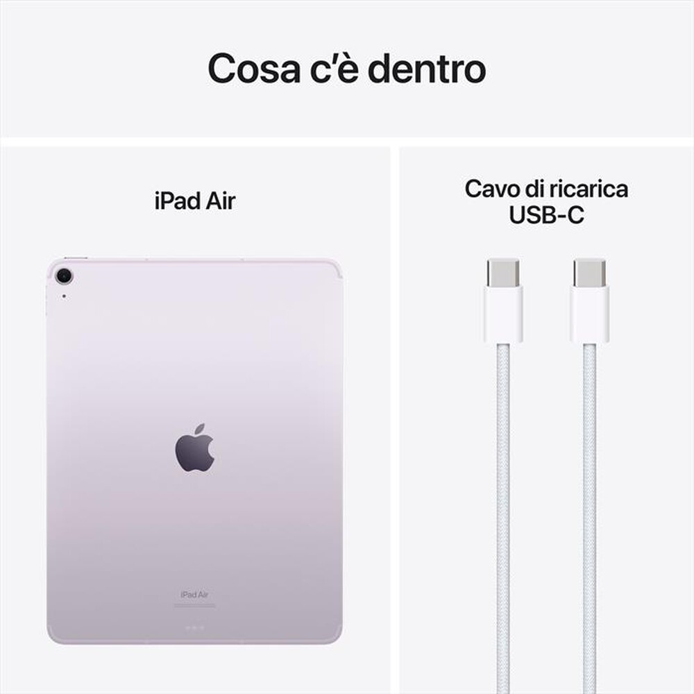 Immagine del prodotto APPLE - iPad Air 13'' Wi-Fi + Cellular 256GB-Viola