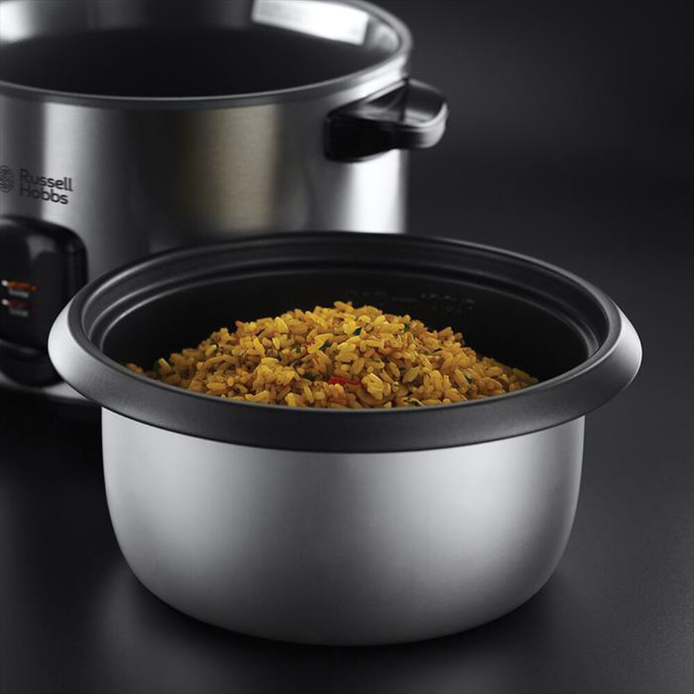 Immagine del prodotto RUSSELL HOBBS - 19750-56 Cuociriso Cook Home-acciaio nero