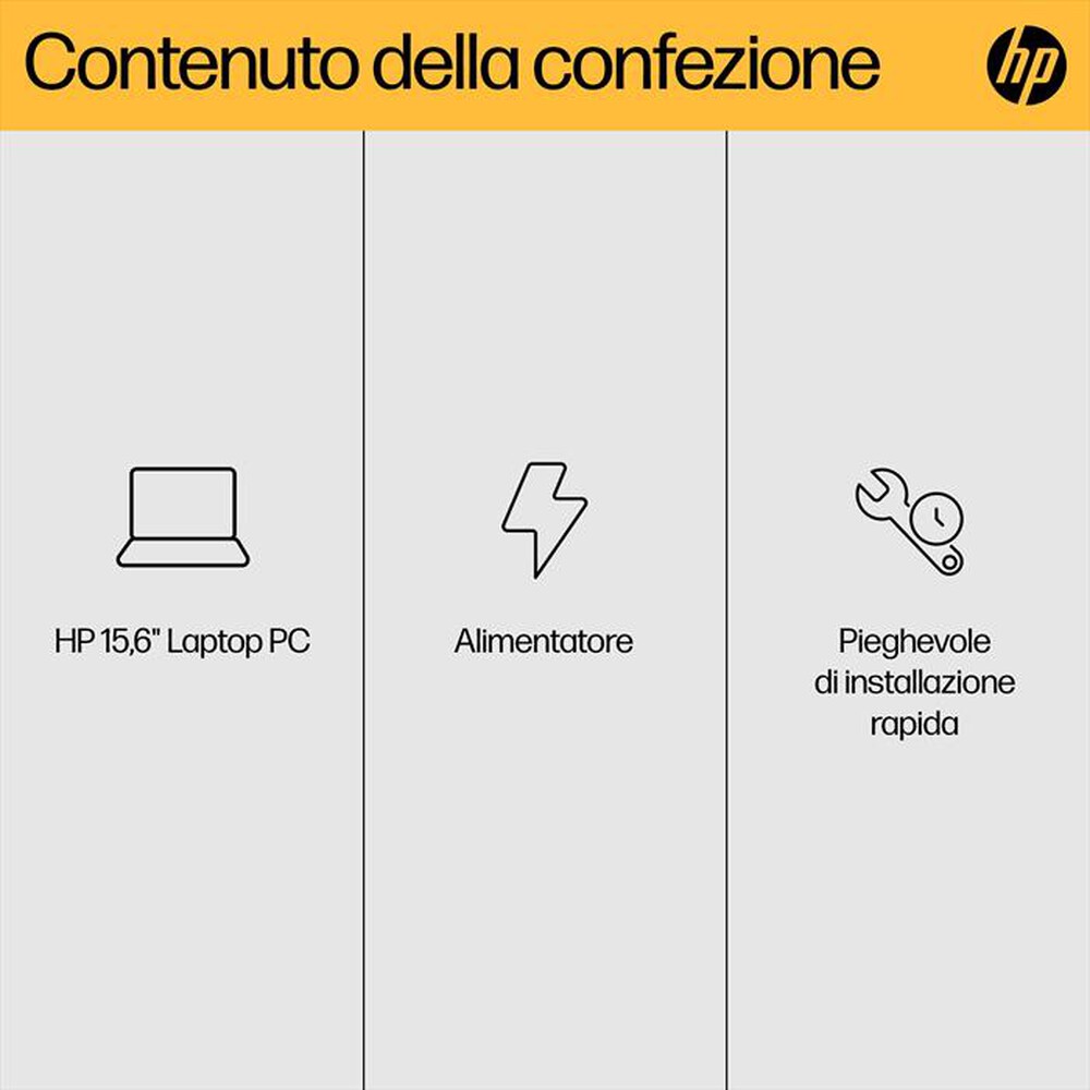 Immagine del prodotto HP - Laptop 15-FC0080NL Windows 11 Home 15.6"-Natural Silver
