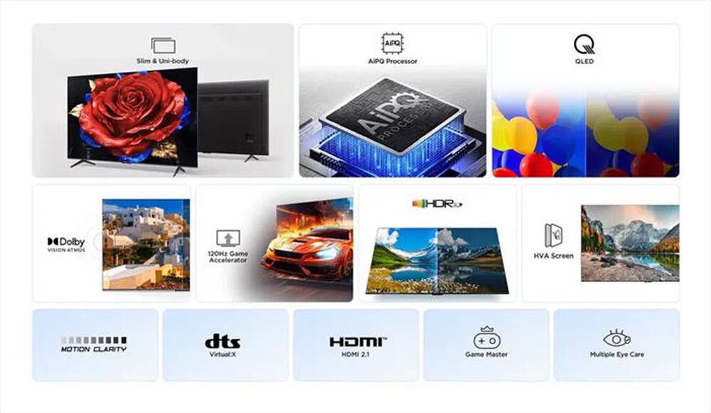 Immagine del prodotto TCL - Smart TV LED 4K 50" 50T69C-Nero
