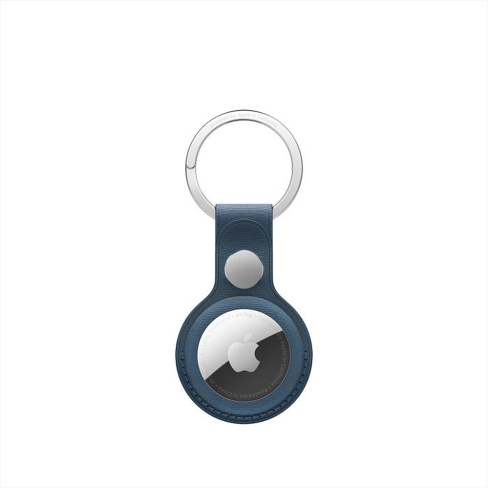 Immagine del prodotto APPLE - Portachiavi AirTag FineWoven-Blu Pacifico