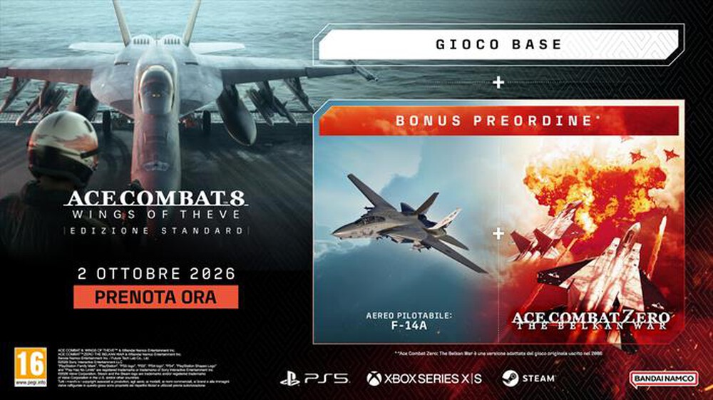 Immagine del prodotto NAMCO - ACE COMBAT 8: WINGS OF THEVE XSX