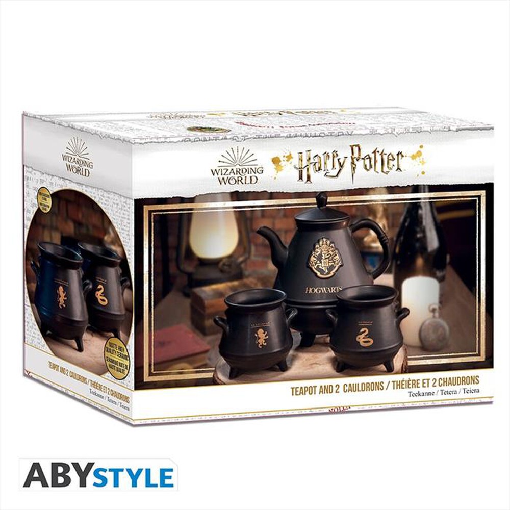 Immagine del prodotto ABYSSE - HARRY POTTER - TEIERA - SET CON CALDERONI HOGWARTS-Nero