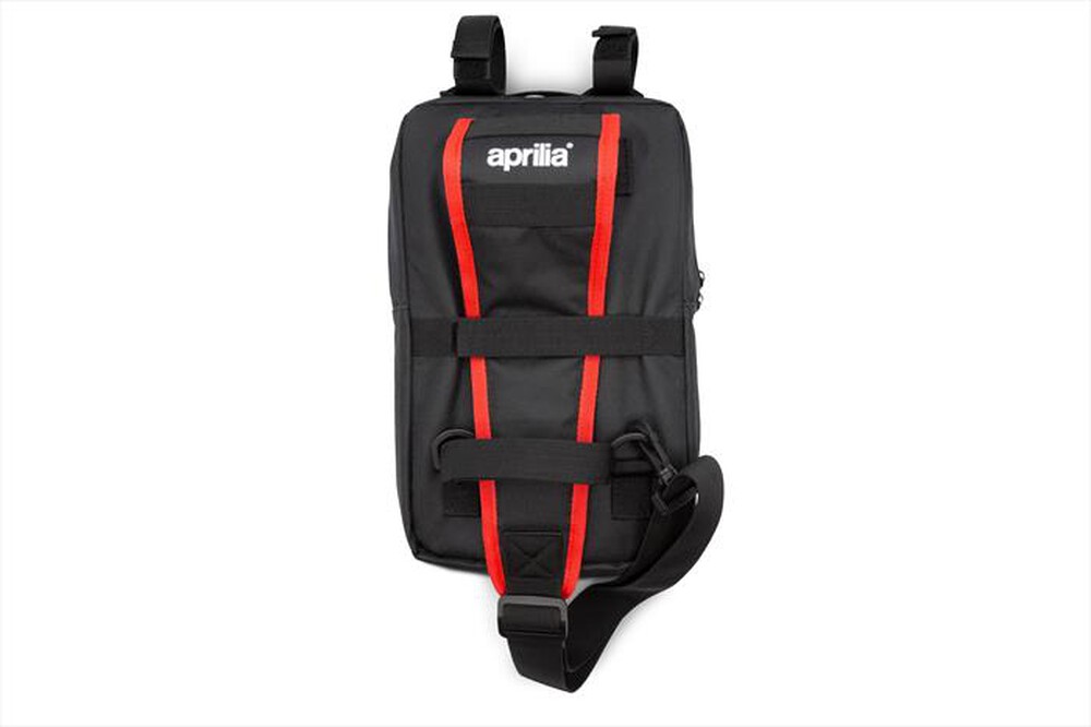 Immagine del prodotto APRILIA - Borsa porta oggetti per monopattini elettrici-Bianco/Rosso/Azzurro