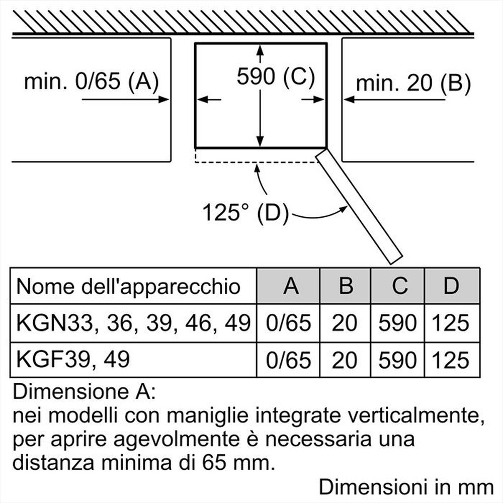 Immagine del prodotto BOSCH - Frigorifero Combinato KGN392LDC Classe D 203x60 cm-Metal look
