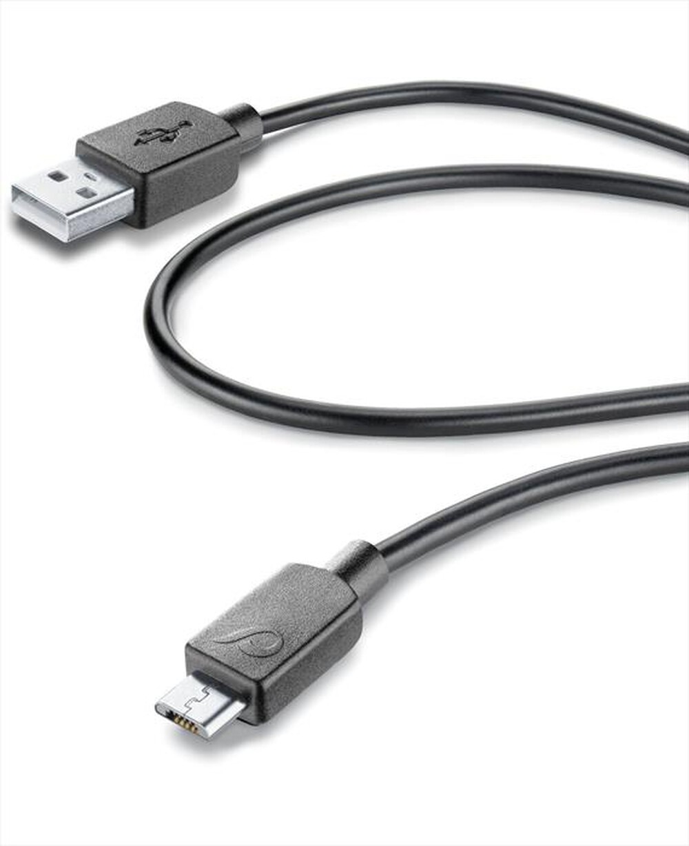 Immagine del prodotto CELLULARLINE - USBDATA06MUSBK MicroUSB Cavo USB da 60cm-Nero
