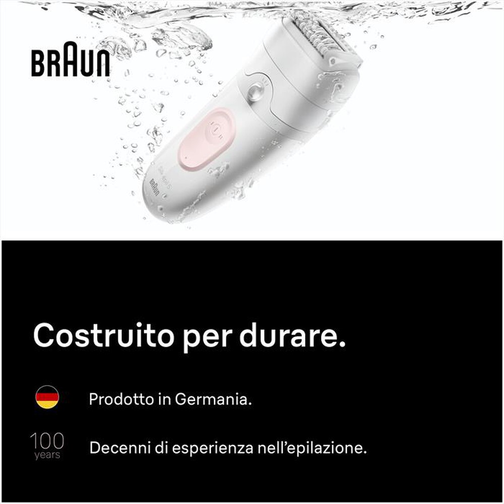 Immagine del prodotto BRAUN - Epilatore Wet & Dry LEGEPIL SE5-041 BOX MN-ROSA FLAMINGO