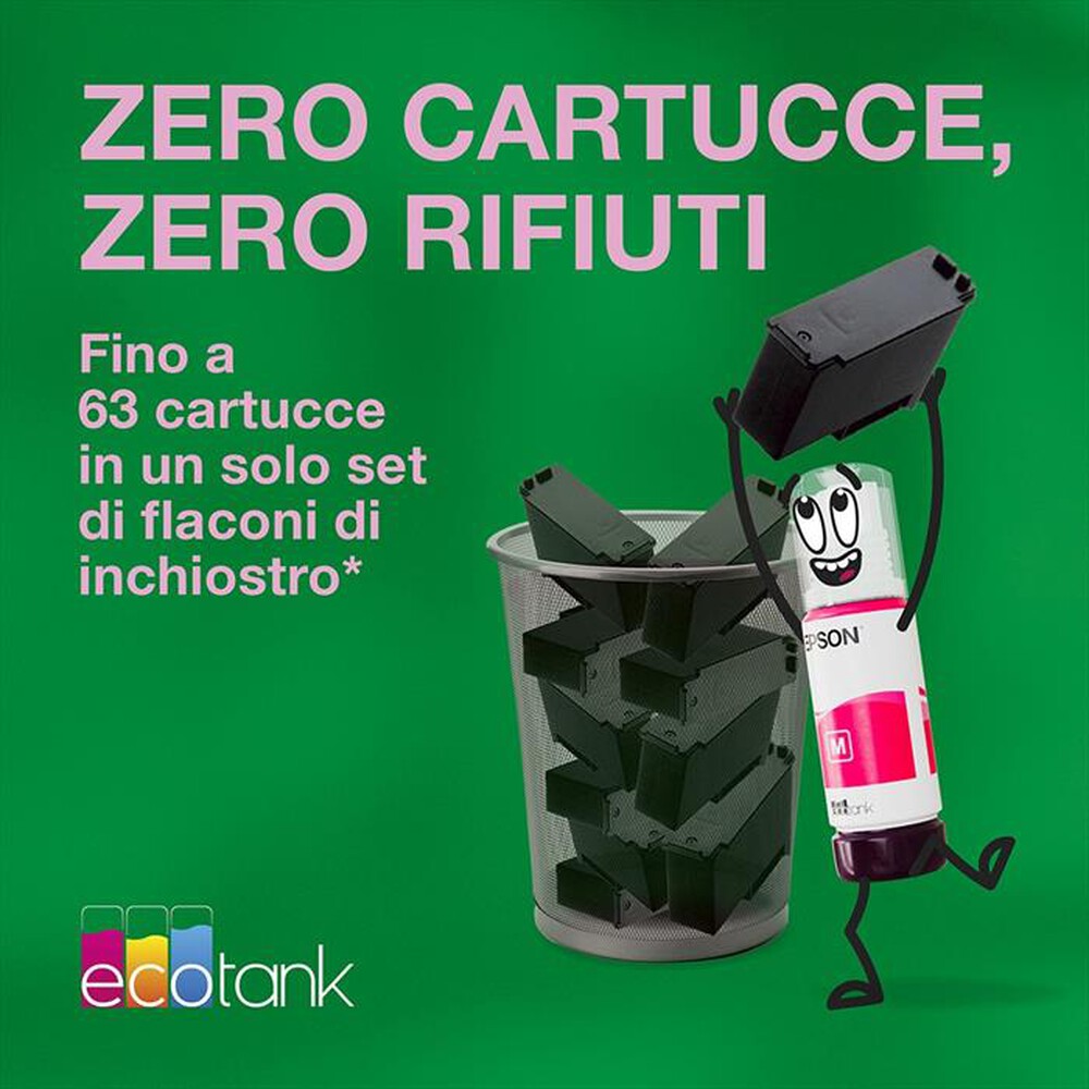 Immagine del prodotto EPSON - 102  FLACONE DI INCHIOSTRO ECOTANK T03R3 MAGENTA-Magenta