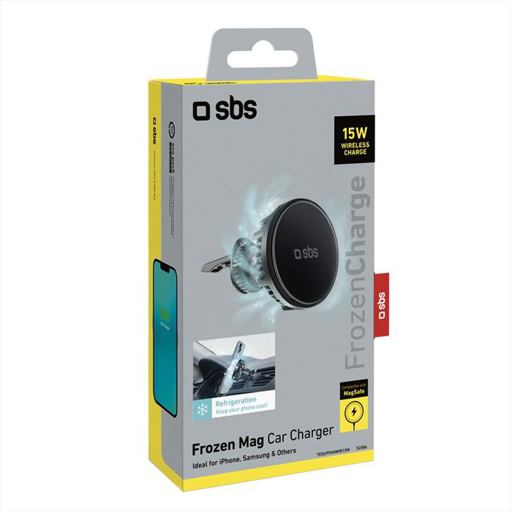 Immagine del prodotto SBS - Portacellulare con ventola TESUPFANWIR15W-Nero