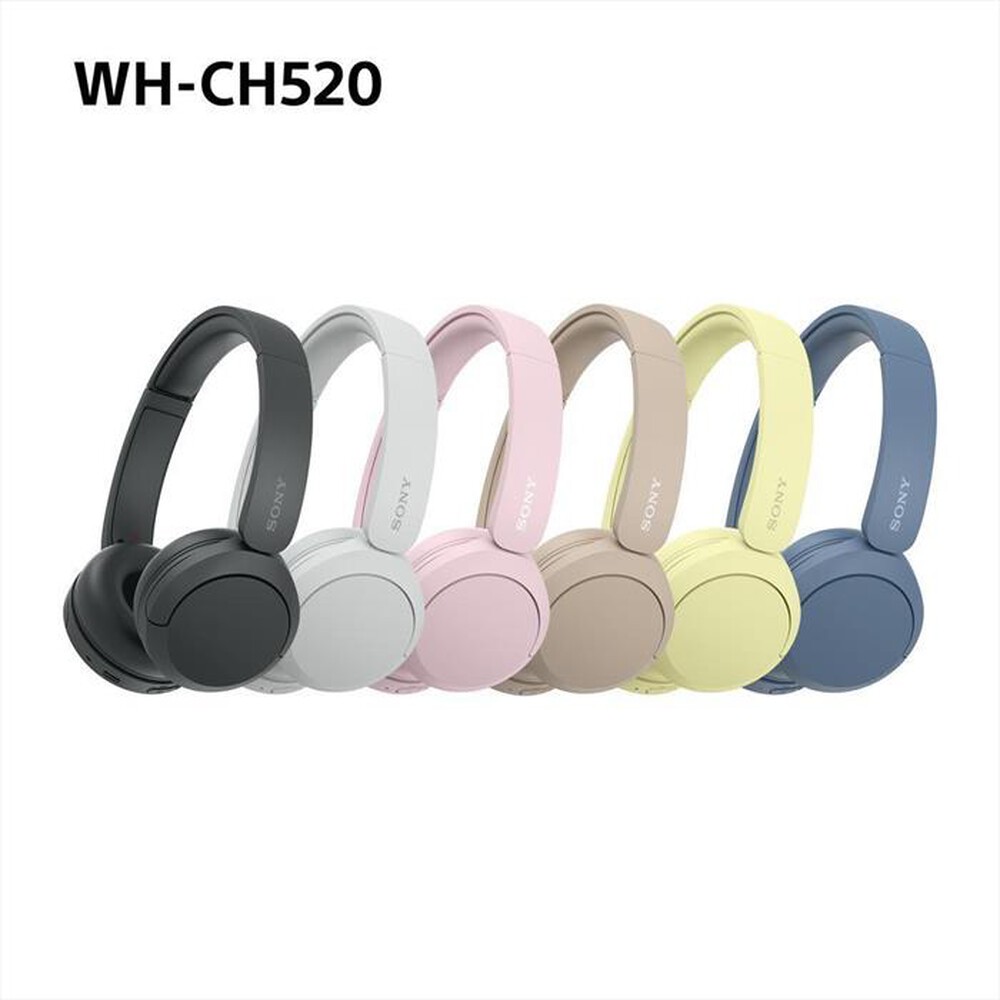 Immagine del prodotto SONY - Cuffie Bluetooth On ear WHCH520Y.CE7-Giallo
