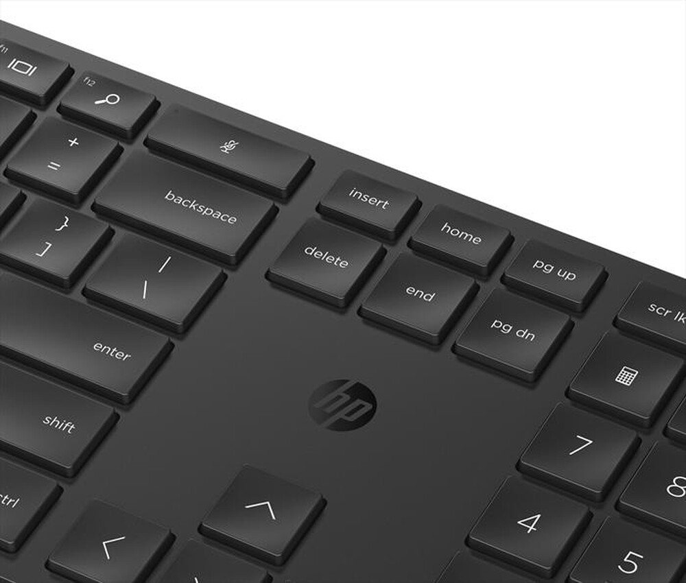 Immagine del prodotto HP - COMBO TASTIERA E MOUSE WIRELESS 650-Nero