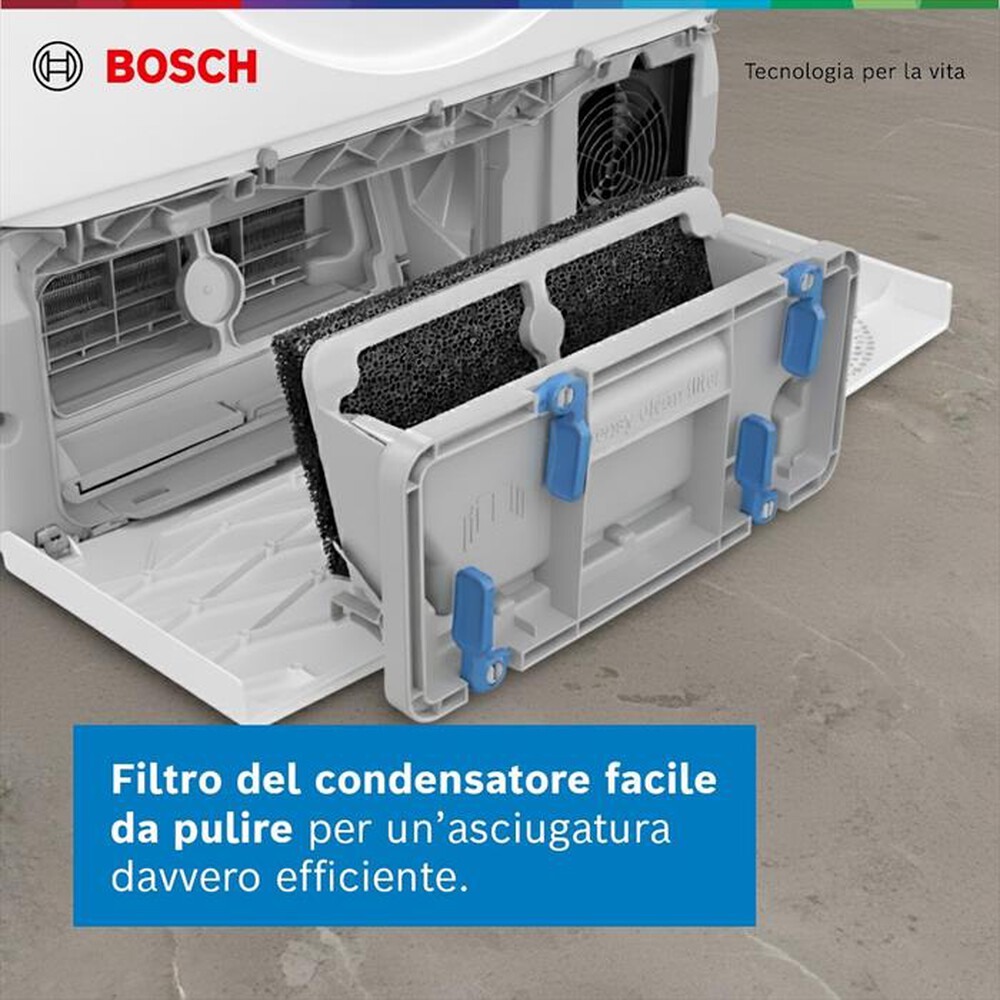 Immagine del prodotto BOSCH - Asciugatrice Serie 6 WQG243D9IT 9Kg Classe C-Bianco