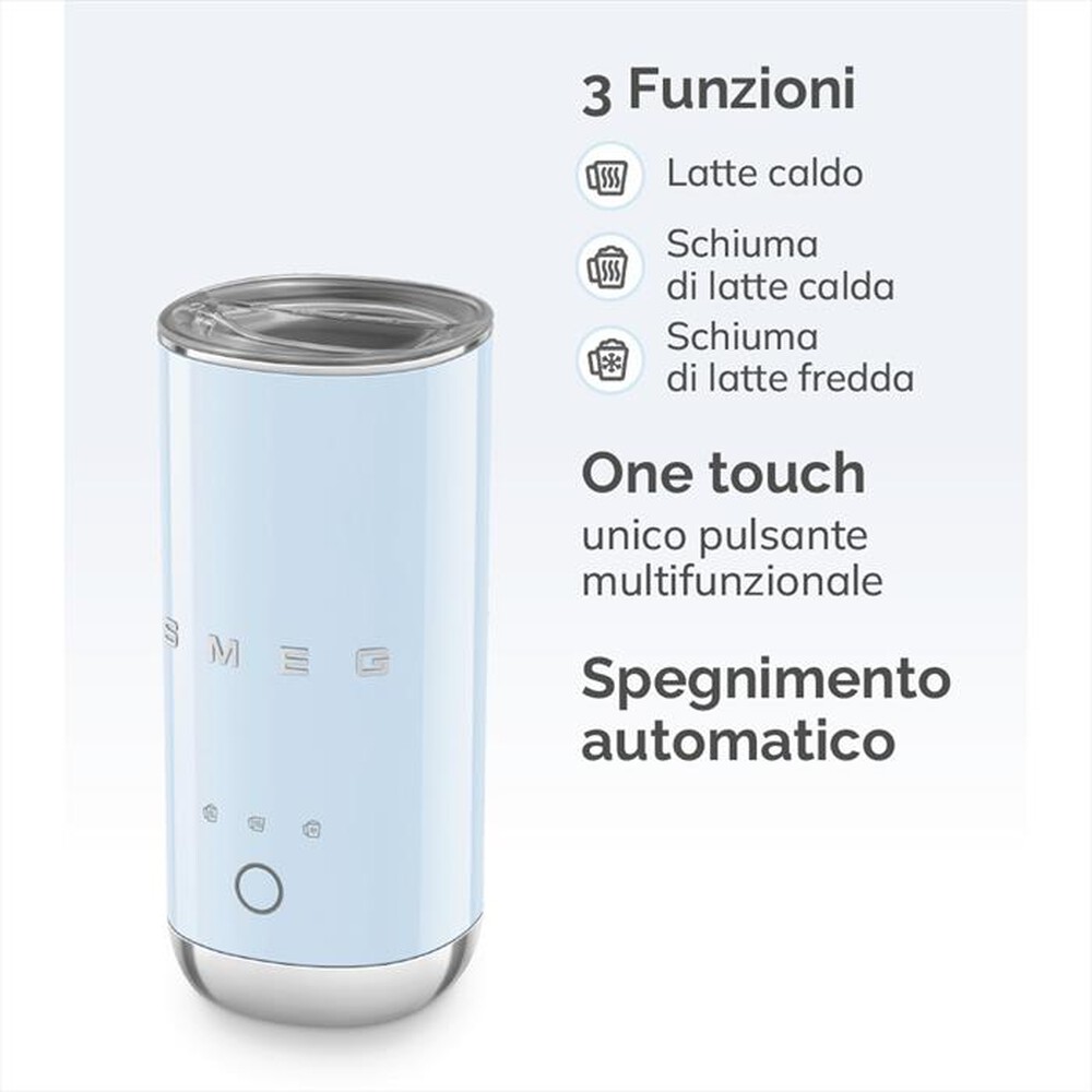Immagine del prodotto SMEG - Montalatte elettrico MFF02BLEU-Nero