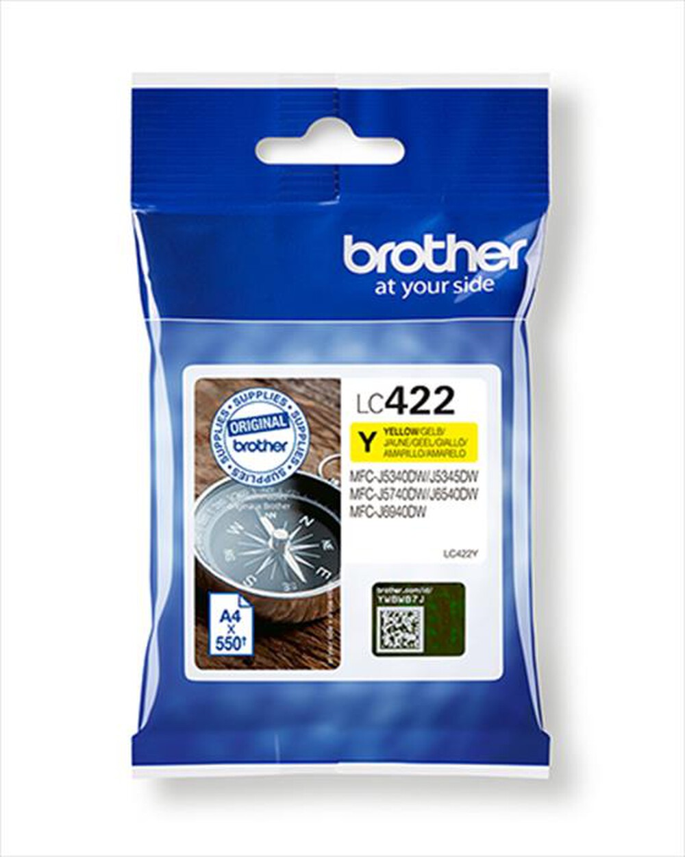 Immagine del prodotto BROTHER - Cartuccia LC422Y-Giallo