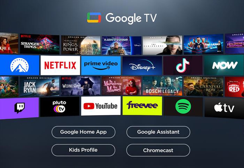 Immagine del prodotto TCL - Smart TV Q-LED UHD 4K 43" 43C69B-Titanium