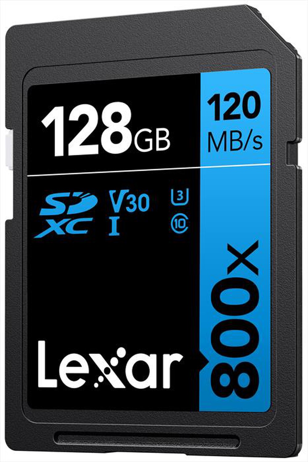 Immagine del prodotto LEXAR - 128GB SDXC PROFESSIONAL 800X-Black/Blue