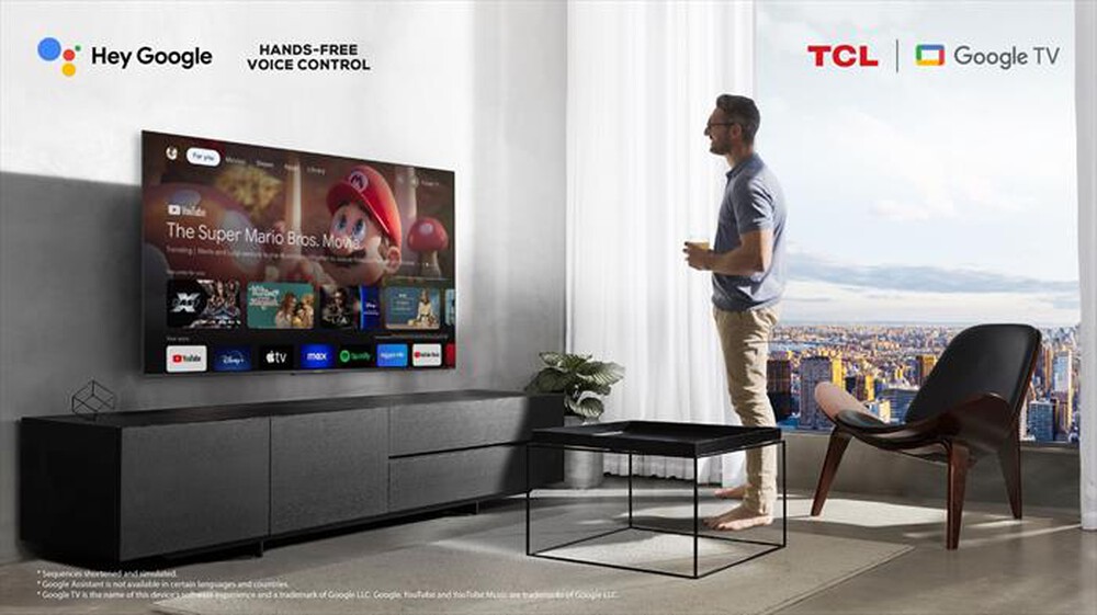 Immagine del prodotto TCL - Smart TV Q-LED UHD 4K 43" 43C69B-Titanium