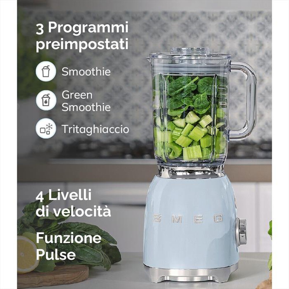 Immagine del prodotto SMEG - Frullatore da Tavolo 50's Style- BLF03PGEU-Verde pastello