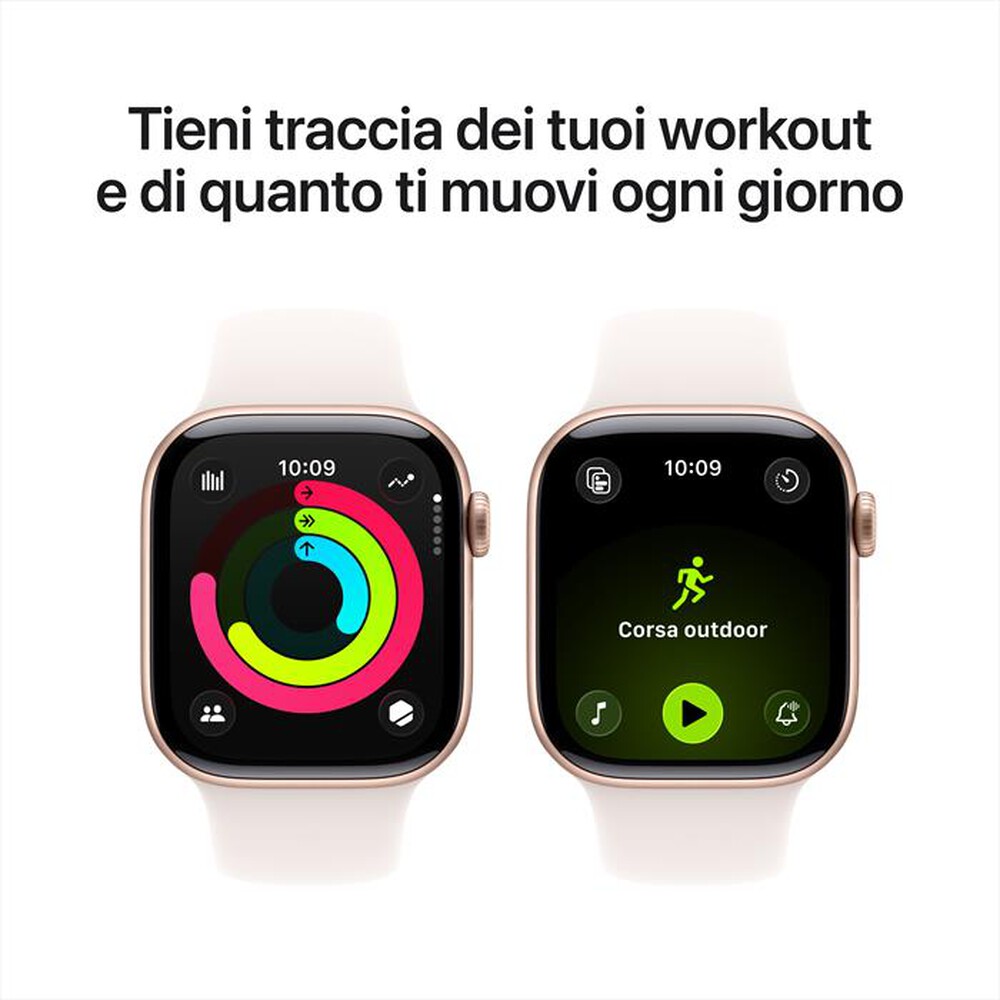 Immagine del prodotto APPLE - Watch Series 11 GPS + Cellular 42mm Alluminio-Oro Rosa - Band Rosa Fard S/M