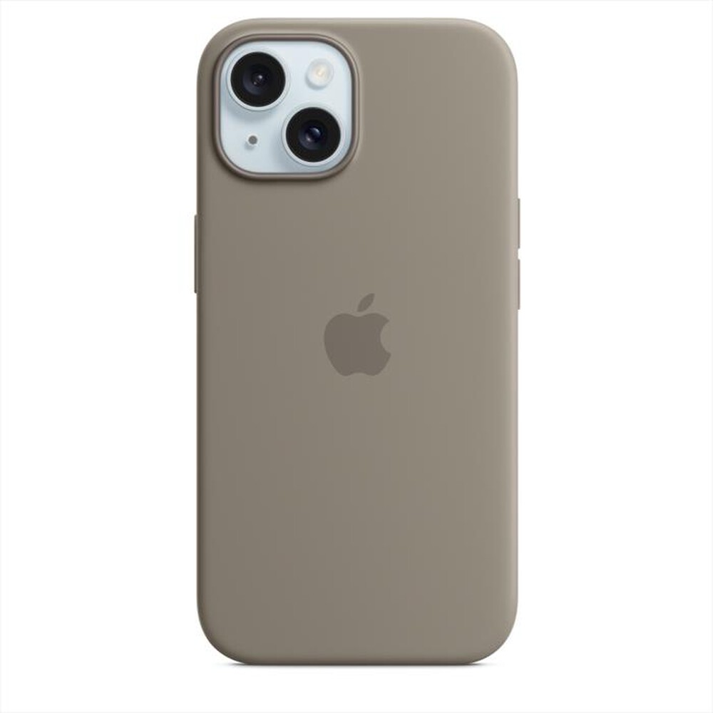 Immagine del prodotto APPLE - Custodia MagSafe silicone iPhone 15-Grigio creta