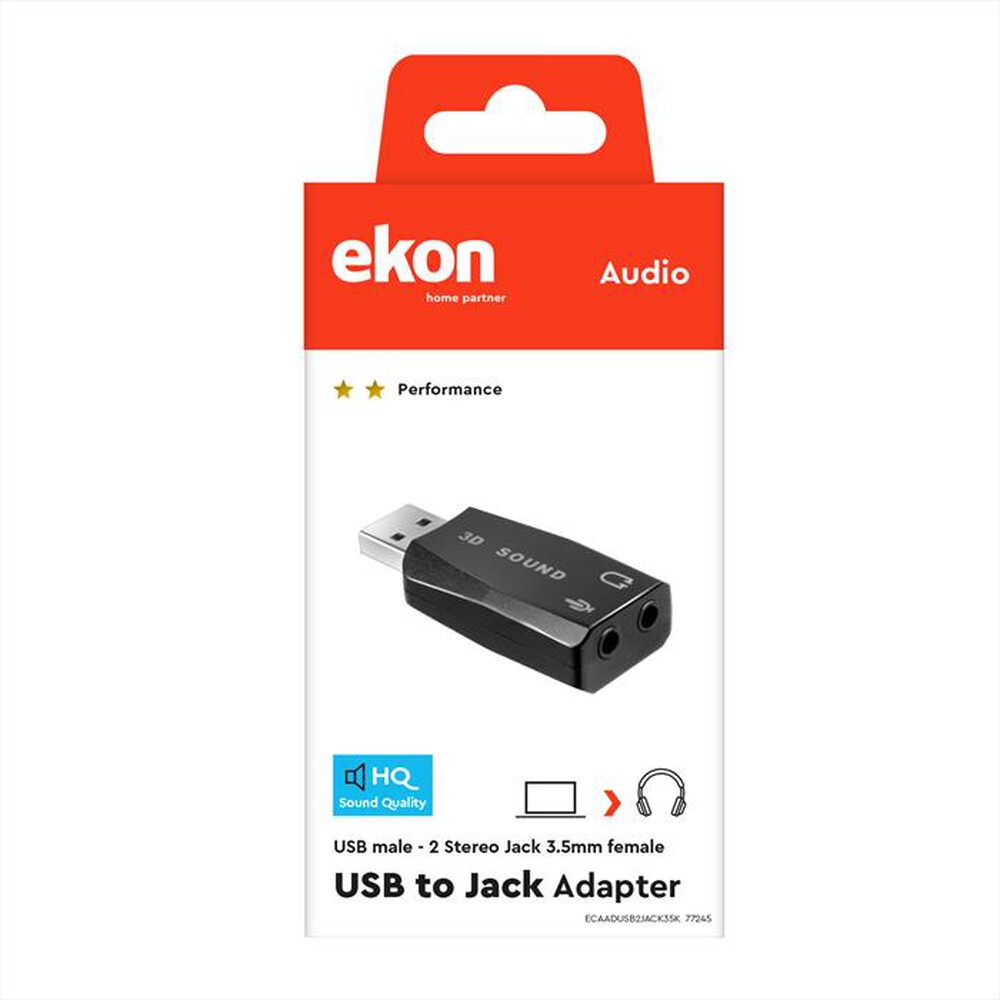 Immagine del prodotto SBS - ECAADUSB2JACK35K