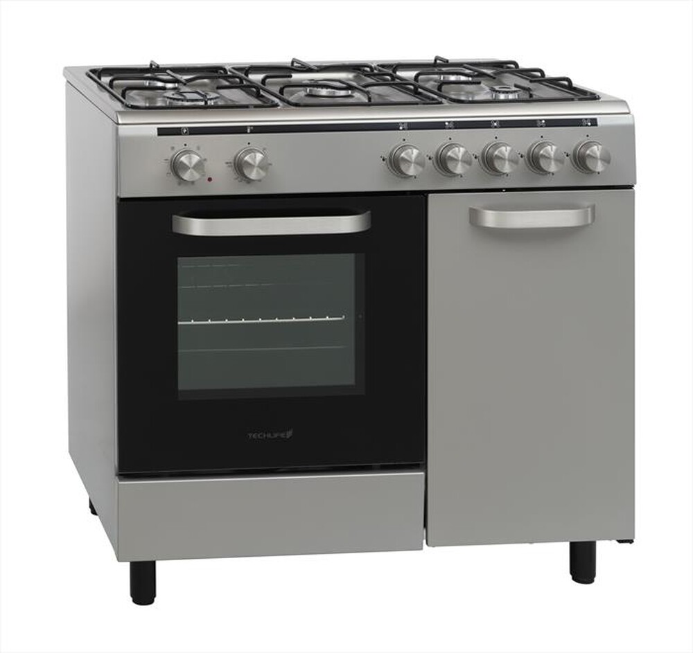 Immagine del prodotto TECHLIFE - Cucina a gas TFCG90XFEV Classe A-Inox
