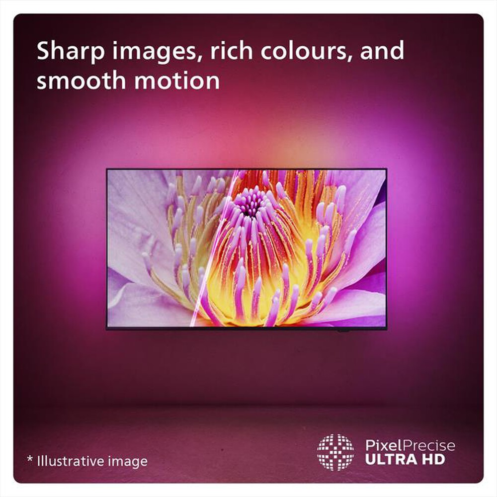 Immagine del prodotto PHILIPS - Smart TV LED UHD 4K 43" 43PUS8079/12-Black
