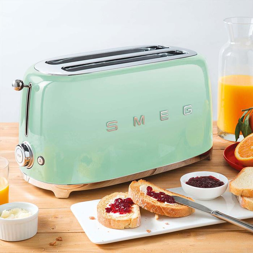 Immagine del prodotto SMEG - Tostapane 50's Style 2x4 fette &ndash; TSF02PGEU-verde pastello