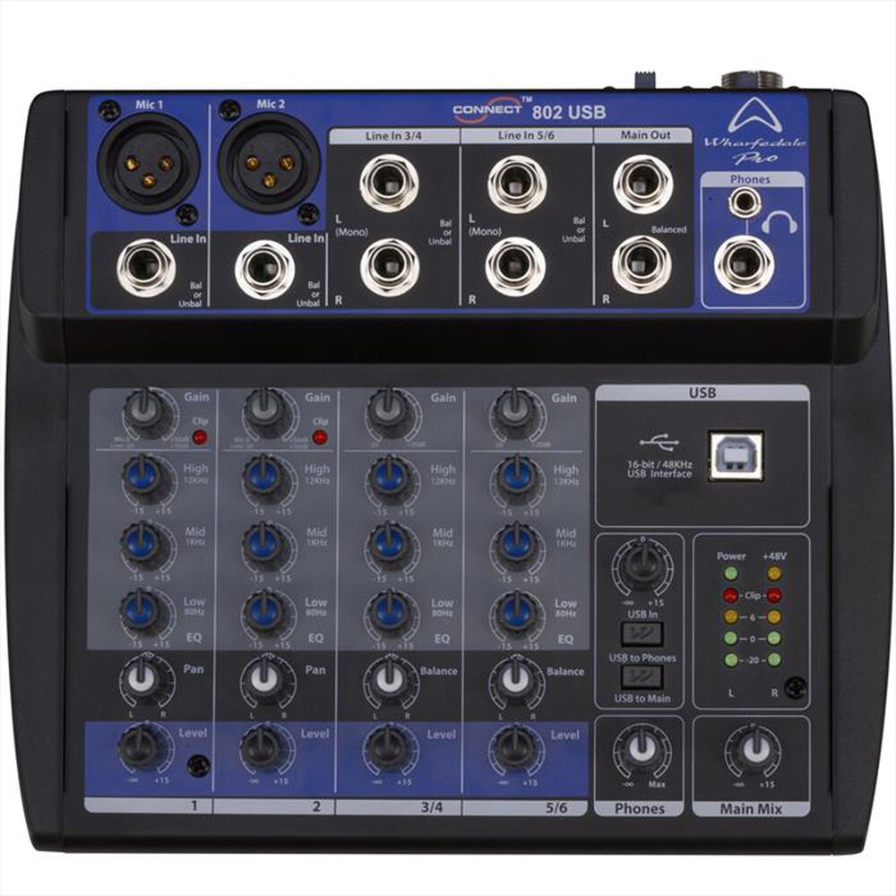 Immagine del prodotto WHARFEDALE - Connect 802 USB (Mixer)