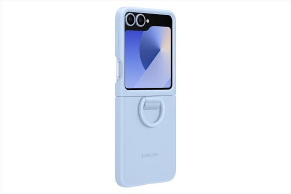 Immagine del prodotto SAMSUNG - Cover SILICONE RING CASE per Galaxy Z Flip6-Blue