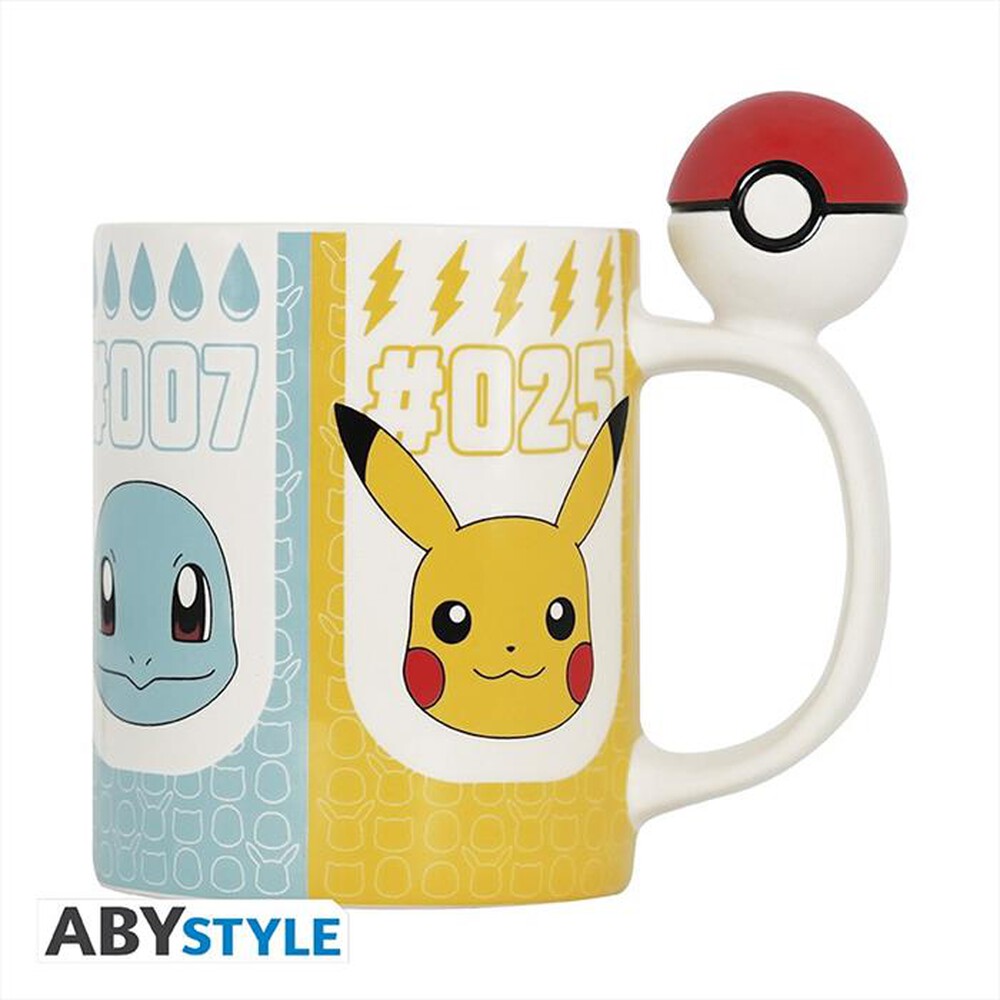 Immagine del prodotto ABYSSE - POKEMON MUG Manico 3D POK&Eacute;BALL-multicolore