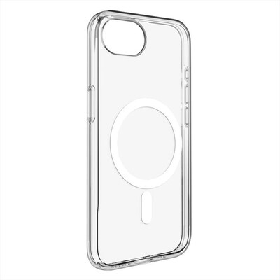 PURO - Cover in TPU+PC "LITE MAG" con Magsafe per iPhone-Trasparente