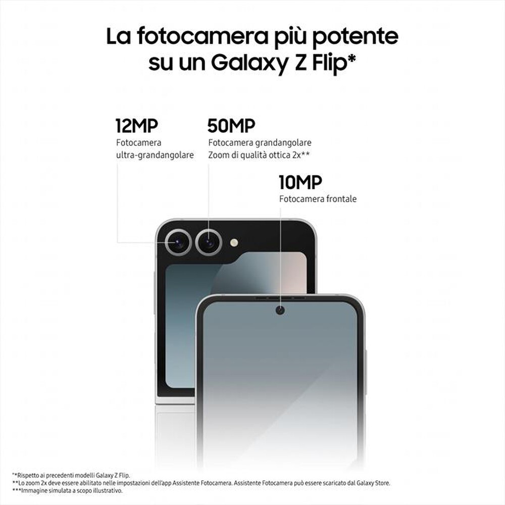 Immagine del prodotto SAMSUNG - Galaxy Z Flip6 12+256GB-Blue