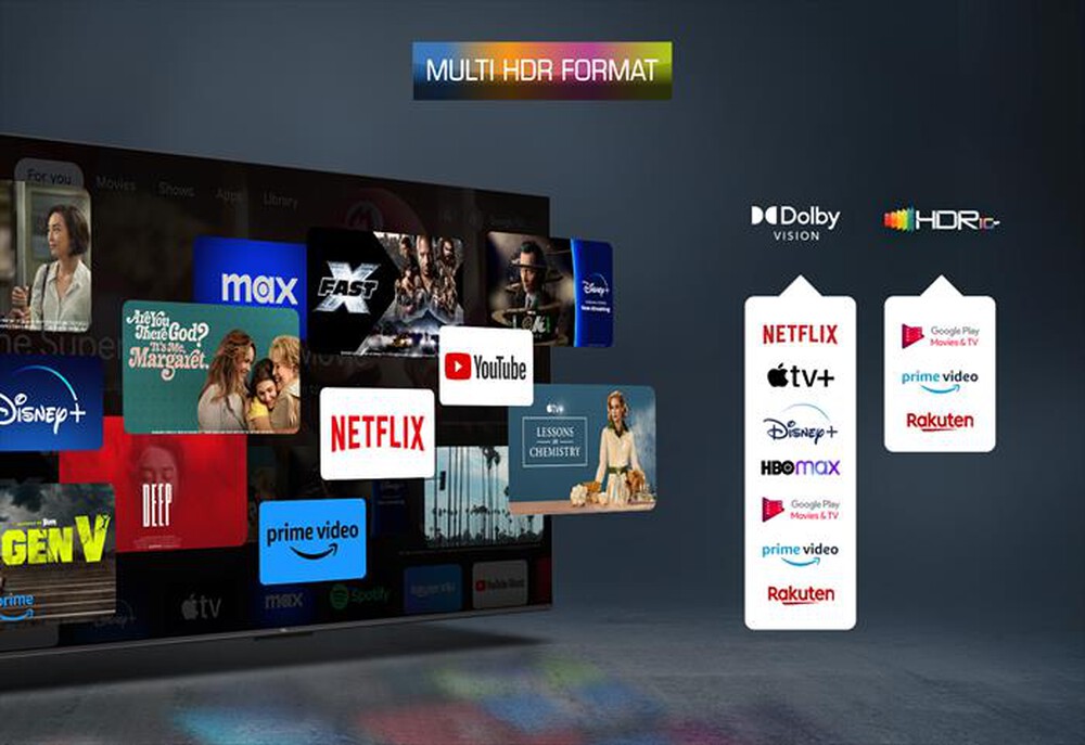 Immagine del prodotto TCL - Smart TV Q-LED UHD 4K 55" 55C69B-Titanium