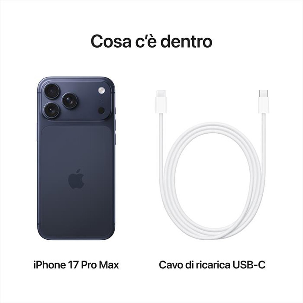 Immagine del prodotto APPLE - iPhone 17 Pro Max 1TB-Blu Profondo