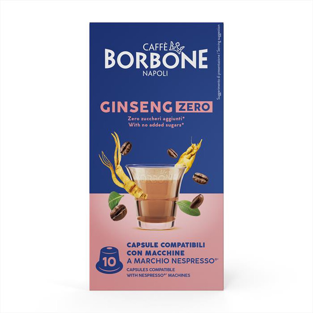 Immagine del prodotto CAFFE BORBONE - NESPRESSO GINSENG ZERO 10PZ-Multicolore