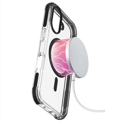 CELLULARLINE - Cover TETRA FORCE STRONG GUARD MAG iPhone 16 Plus-Black