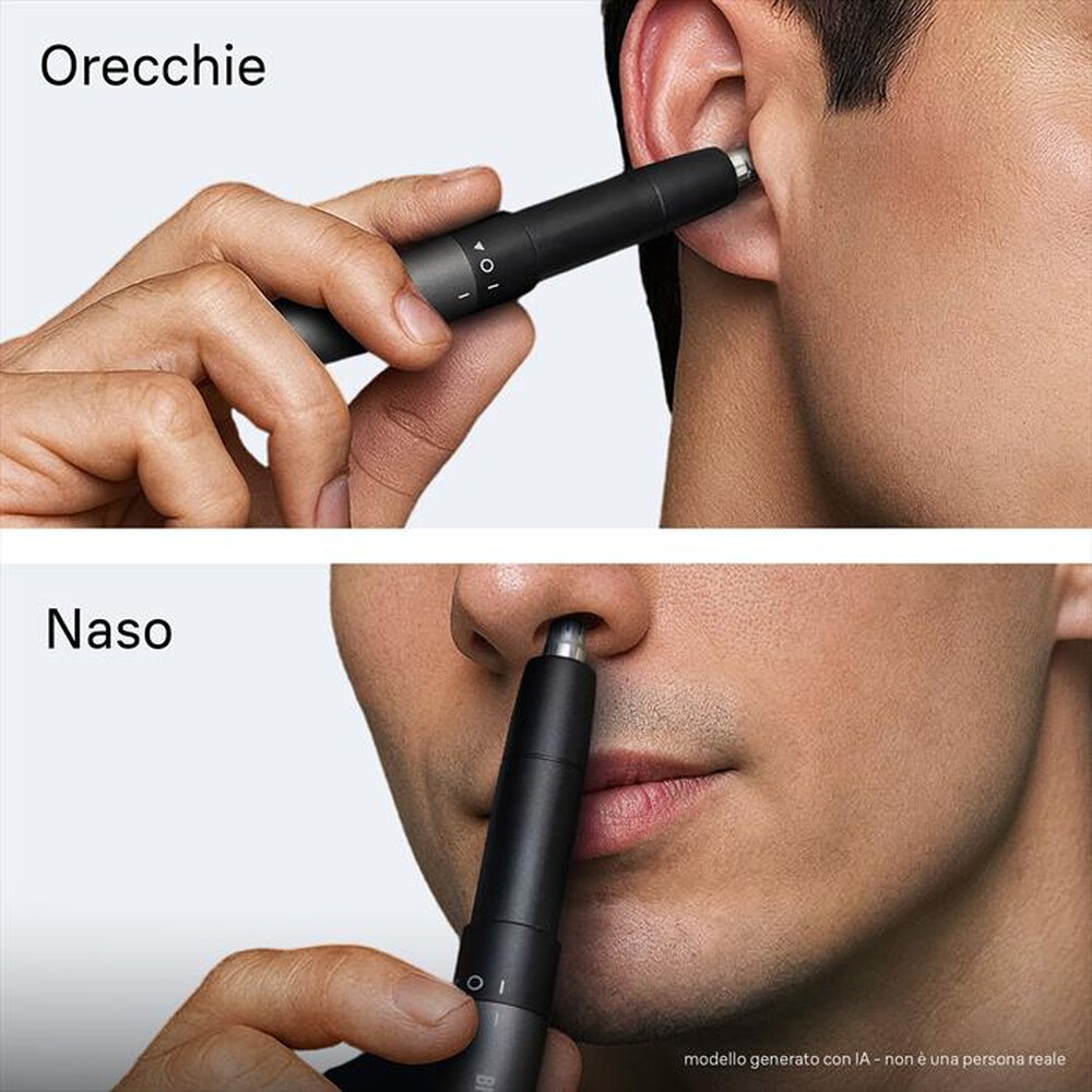 Immagine del prodotto BRAUN - Rifinitore naso e orecchie PRECISION EN20-Grigio