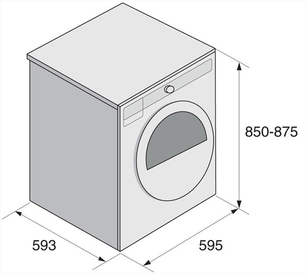 Immagine del prodotto ASKO - Asciugatrice T 409 HS.W 9Kg Classe D