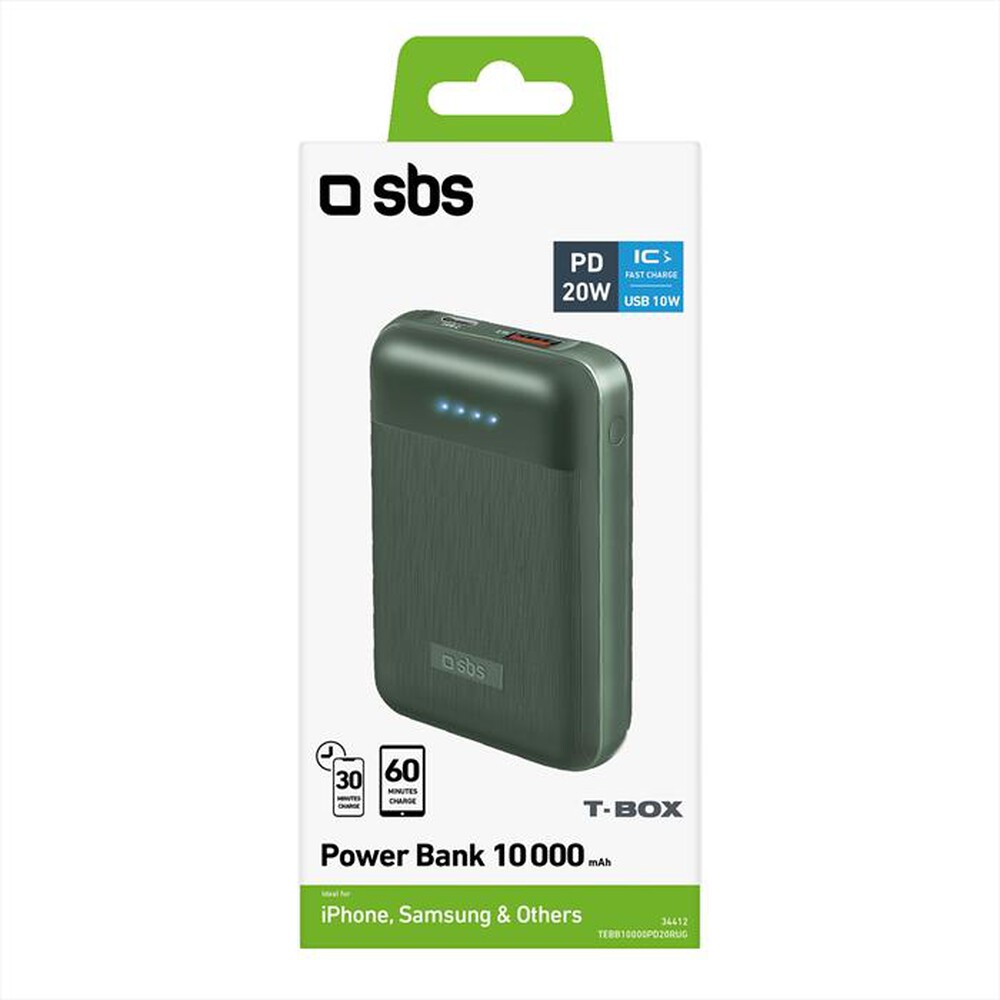 Immagine del prodotto SBS - TEBB10000PD20RUG-Verde