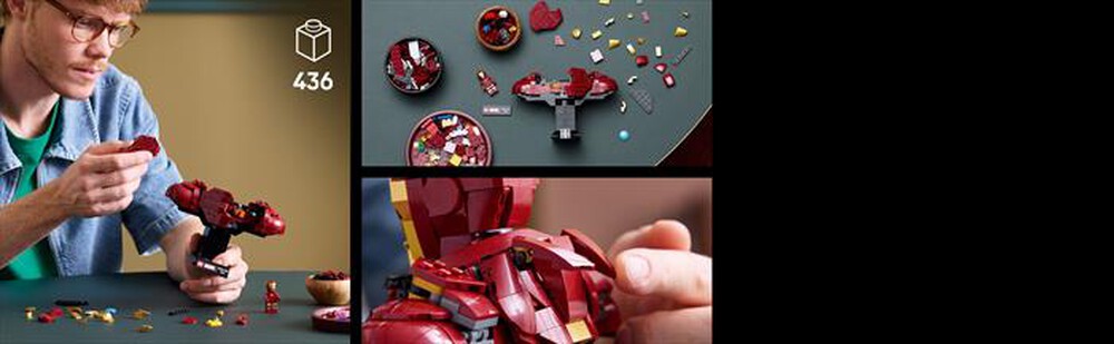 Immagine del prodotto LEGO - SUPER HEROES MARVEL Busto di Iron Man MK4 76327