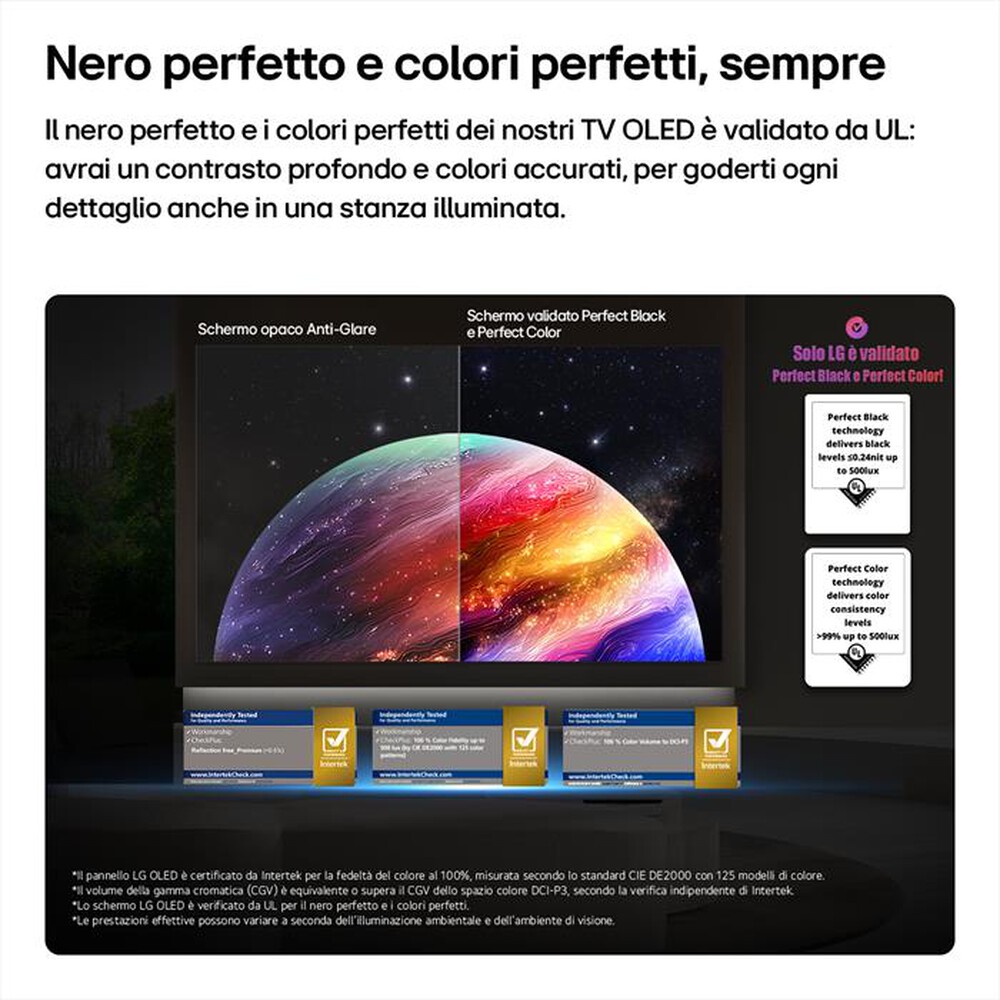 Immagine del prodotto LG - Smart TV OLED EVO AI 4K 83" C6 PRO OLED83C66LB-Charcoal Black