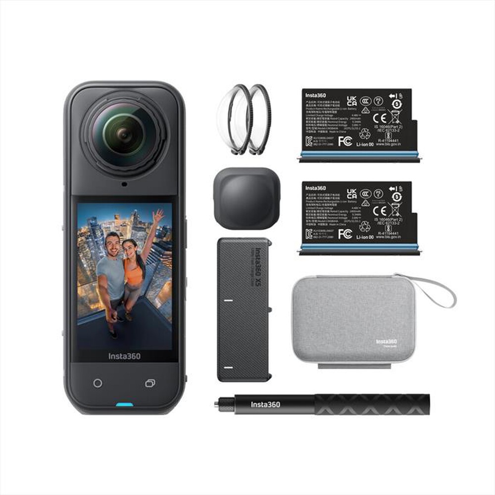 Immagine del prodotto INSTA360 - Action cam X5 ESSENTIALS BUNDLE-Black