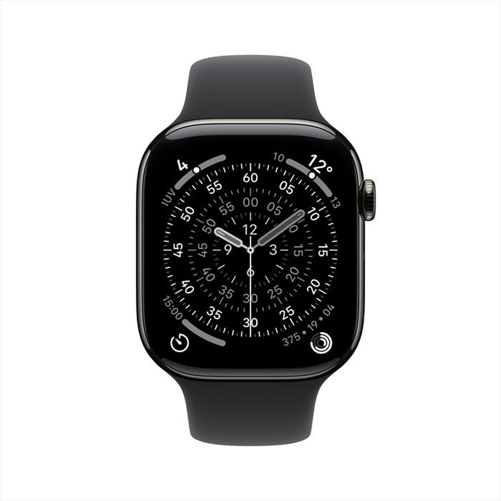 Immagine del prodotto APPLE - Watch Series 11 GPS + Cellular 46mm Titanio-Ardesia - Sport Band Nero S/M