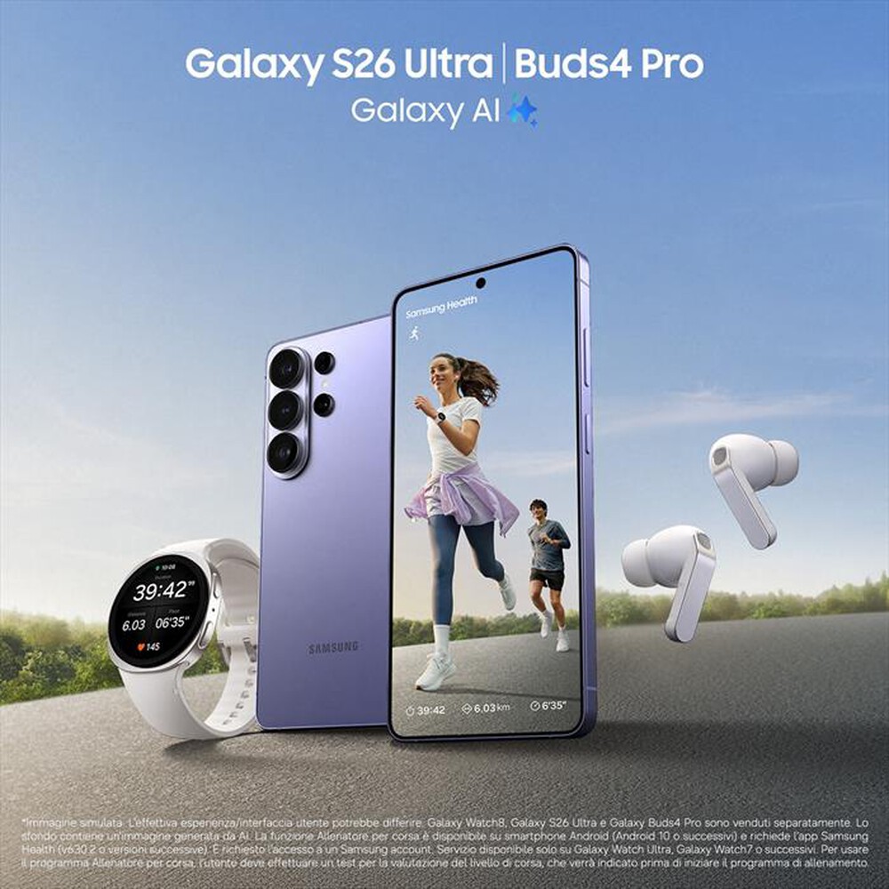 Immagine del prodotto SAMSUNG - Smartphone Galaxy S26 Ultra 256GB/12GB-White