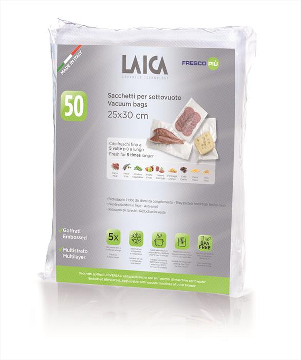Immagine del prodotto LAICA - SACCHETTI PER SOTTOVUOTO VT3510